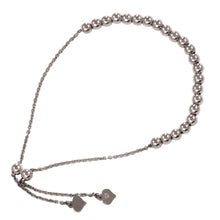 Load image into Gallery viewer, Gold Bracelet 9 Carat Yellow Balls Expanding