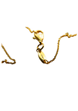Load image into Gallery viewer, Van Cleef &amp; Arpels Style Clover 18&quot; Gold Necklace 9 Carat Yellow 9 Carat
