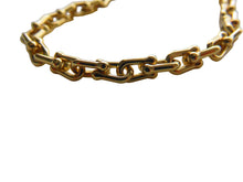 Load image into Gallery viewer, Gold Bracelet 9 Carat Yellow Gold Interlocking Links Detailed Heavier
