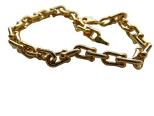 Load image into Gallery viewer, Gold Bracelet 9 Carat Yellow Gold Interlocking Links Detailed Heavier
