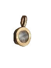 Load image into Gallery viewer, Floating Diamond Pendant 18 Carat Rose Gold Natural Stone
