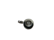 Load image into Gallery viewer, Floating Diamond Pendant 18 Carat White Gold Natural Stone
