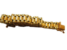 Load image into Gallery viewer, Men's Gold Solid Bracelet 9 Carat Yellow 8mm
