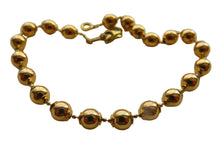 Load image into Gallery viewer, Gold Bracelet 9 Carat Yellow Gold Balls
