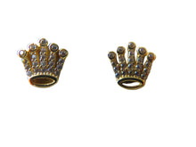 Load image into Gallery viewer, Gold Coronet Stud Earrings 9 Carat Yellow
