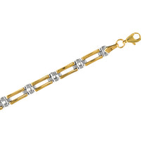 Load image into Gallery viewer, Gold Bracelet Yellow &amp; White 9 Carat
