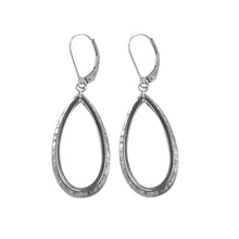 Load image into Gallery viewer, Gold Glitter Drop Earrings 9 Carat Yellow Moondust
