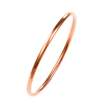 Load image into Gallery viewer, Gold Slave Bangle Rose Solid 9 Carat
