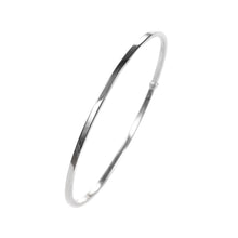 Load image into Gallery viewer, Gold Slave Bangle White 9 Carat 2mm
