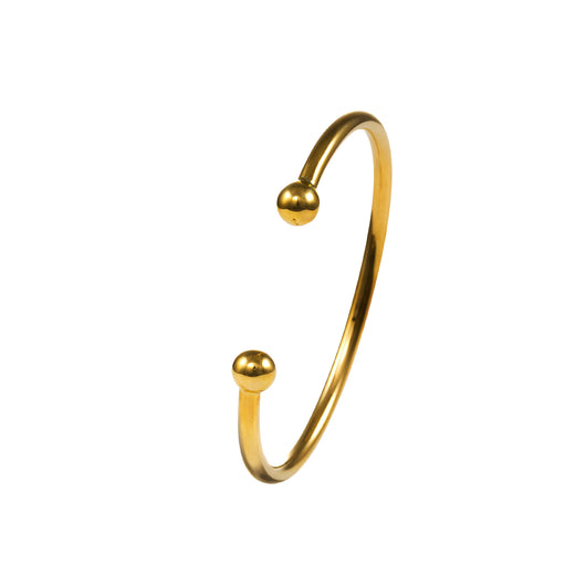 Gold Torque Bangle 9 Carat Yellow