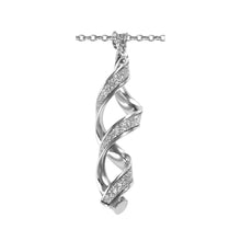 Load image into Gallery viewer, Gold Pendant Glitter White 9 Carat
