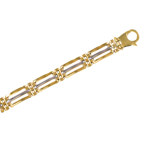 Gold Bracelet Yellow & White 9 Carat