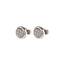 Load image into Gallery viewer, Gold Glitter Stud Earrings 9 Carat Yellow
